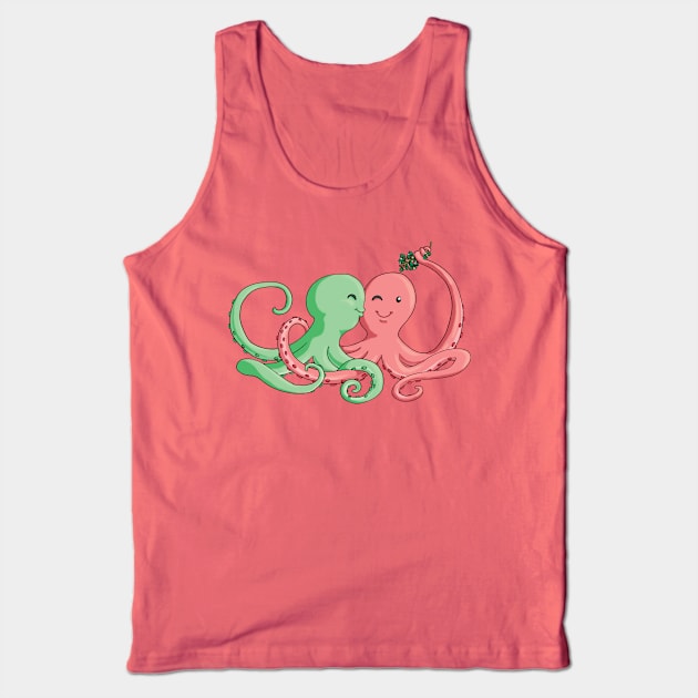 Octi Mistletoe Tank Top by Thedustyphoenix